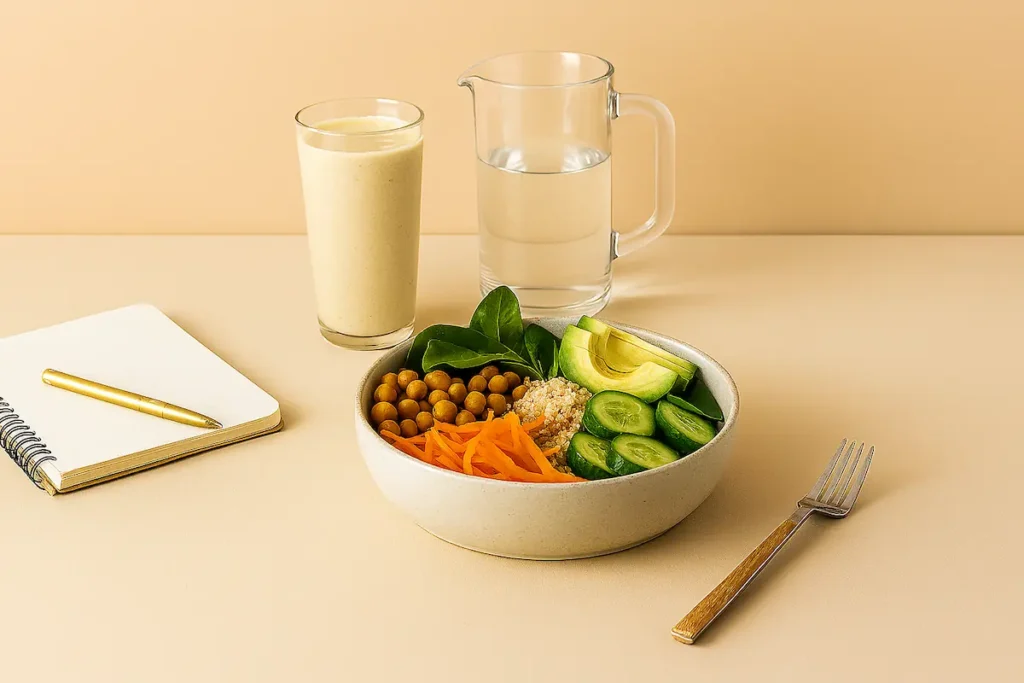 Comida saludable guia paso a paso