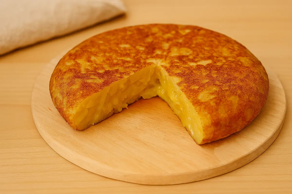 Receta de tortilla de patatas